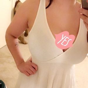 Pins & needles low cut skater dress.